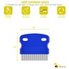 Brillirare 5 Pack Flea Lice Comb, Stainless Steel Dog Cat