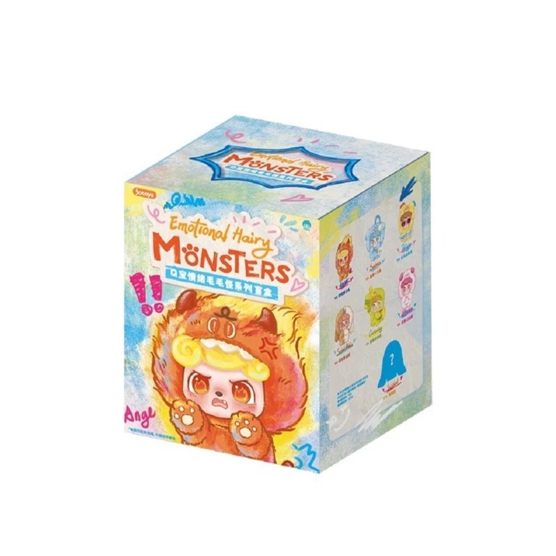Jotoys Q KID Emotional Harry Monsters Series Blind Box