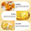 widraw Turmeric Overnight Wrapping Peel Off Mask, Kojic Turmeric Collagen