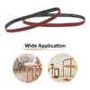 sourcing map 24pcs 1 x 30" Sanding Belts 4pcs Each