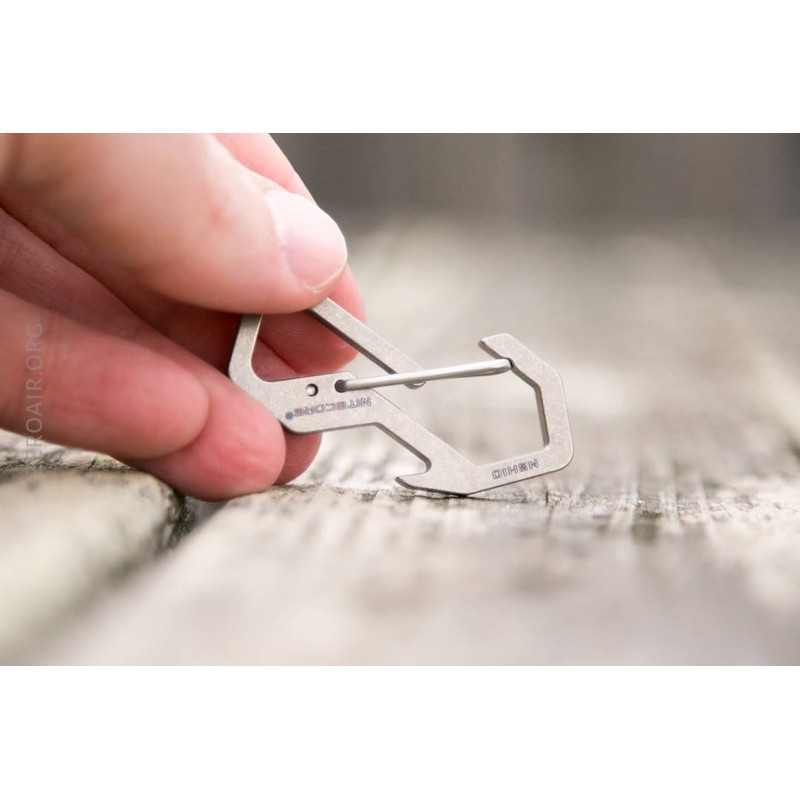 Nitecore Titanium Carabiner NSH10 Can also be used as a