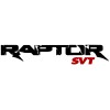 FORD RAPTOR SVT LOGOS DIECUT SET OF 2