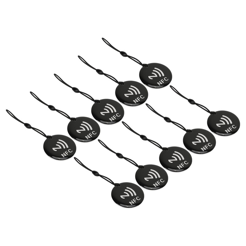 10 Pcs NFC Card 8Kbit Storage 13.56MHZ 106KBoud Rewritable Access