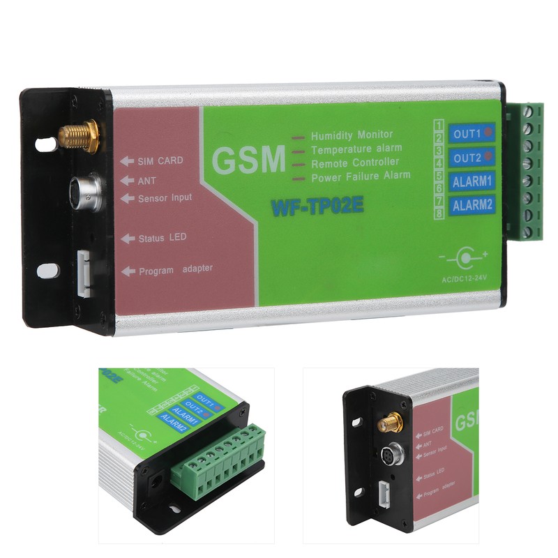Temperature Alarm Power Failure Alert Remote Monitoring Controller GSM Signal