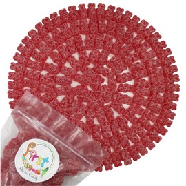 FirstChoiceCandy Fun Sour Gummy Bears (5 Pound (Pack of 1), Red Tart Cherry)