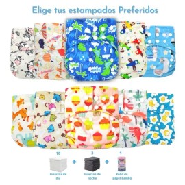 Pañal Ecologico Ecoketos Original Pack 24 Piezas Premium                                                                                              