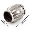Interlock Flexible Pipe, Flexible Pipe Exhaust, Trouser Pipe Flex Piece