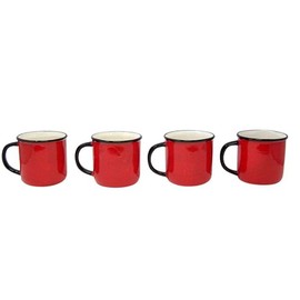 Funny Set of 4 Funny Dear Santa Christmas Holiday Mug, 3 3/4 Inch (H)