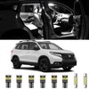 AWALITED 15pcs White Interior LED Lights Kit for 2019 2020