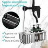 PZJFH Shower Caddy, Hook Design Shower Shelf，Strong Load-Bearing Capacity Shower，Bathroom