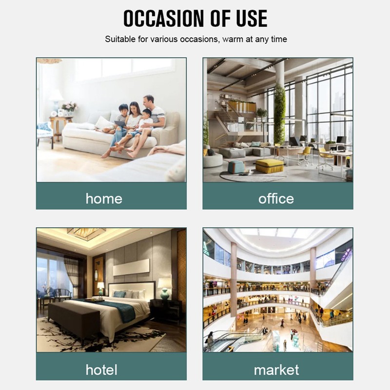 Programmable Digital Thermostat with Child Lock LCD Display NTC Sensor