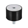 sourcing map Rubber Bearing M12 Male/Female Vibration Insulator Shock Absorber