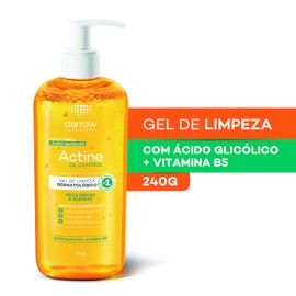 Darrow Actine Oil Control Gel Limpiador con Vitamina C, 240ml