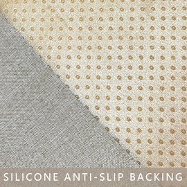 NOYOURS Couch Arm Covers, Anti-Slip Sofa Armrest Cover for Recliner, 2pc Washable Sofa Arm Covers, Dogs Cats Pet Scratch Proof Couch Arm Protectors, Beige, 24x28inch