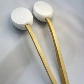 셀프등바르미 바르기도구 1+1 등로션바르기 셀프 Self Tanning Applicator Tool 1+1 Self Tanning Lotion Application [Head + handle (2 pieces)]