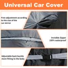 Coverado 6 Layers Car Cover Waterproof All Weather, Soft Cotton