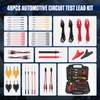 48PCS Automotive Circuit Test Leads Kit Electrical Breakout Leads Automotive