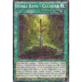 Yu-Gi-Oh! - Noble Arms - Caliburn (BP03-EN182) - Battle Pack 3: Monster League - 1st Edition - Shatterfoil