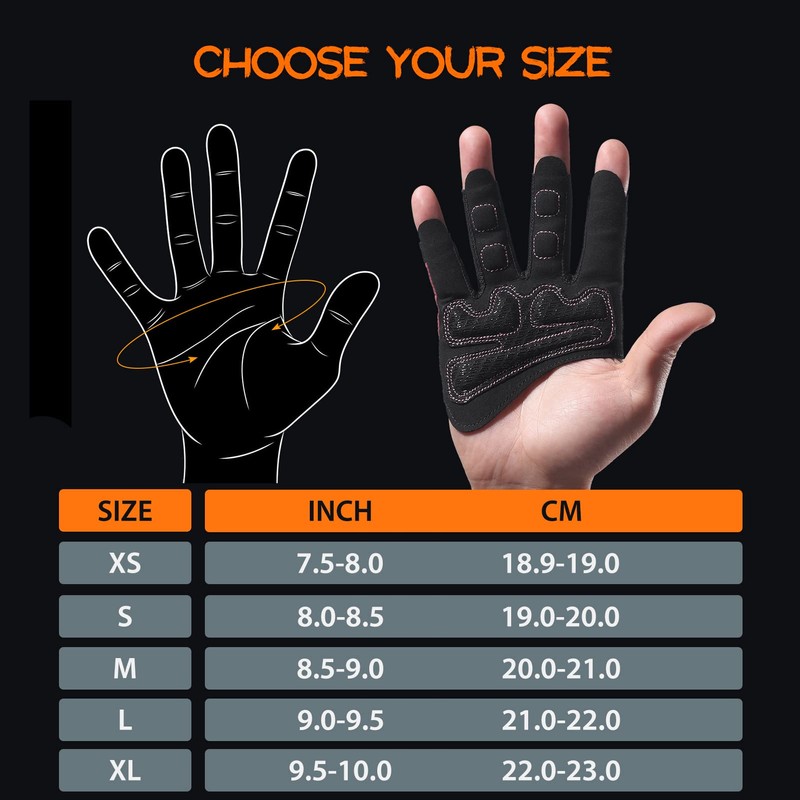 SueStar Training Gloves, Muscle Training, Sports Gloves, Strong Grip, Breathable,