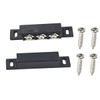 Sopepoyie NC/NO Recessed Wired Window Door Contact Sensor Alarm Magnetic