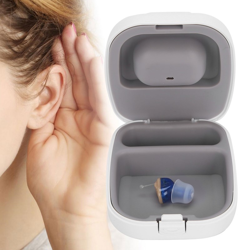 Left Hearing Aid InEar Sound Amplifier Battery Wireless Hearing Enhancer