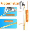 Boltigen Toilet Handle Replacement Kit, Front Mount Flush Handle for
