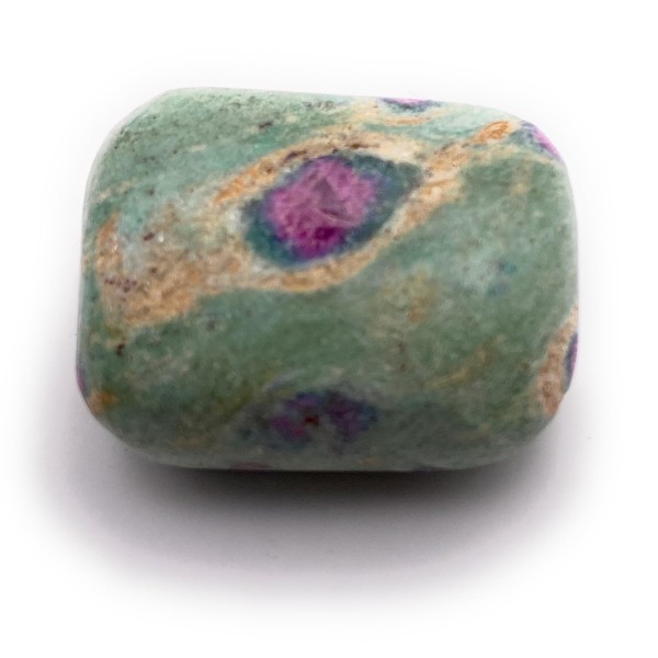 Ruby In Fuchsite With Kyanite Large Crystal Tumbled Stone, 30-35mm