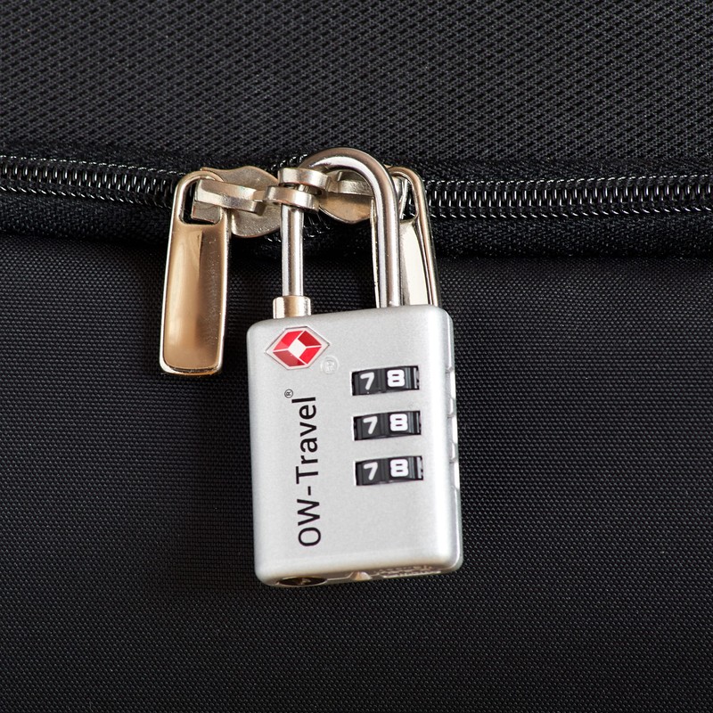 OW-Travel TSA Approved Luggage Locks Suitcase Locks with Indicator Open