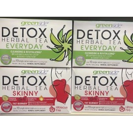 Greenside Detox Bundle. 2 Of Each.