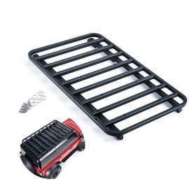 MORLORDY Metal RC Roof Rack Luggage Rack Set for 1/10 Scale RC Crawler Car TRX4 2021 Bronco Upgrades