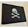 Jolly Roger Henry Every Flag Embroidered Patch Black White Pirate