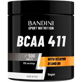 BANDINI® BCAA 4.1.1 500 Tablets - Branched Chain Amino acids BCAAs 4 1 1 |