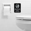 Excello Global Products Please Do Not Flush Anything Except Toilet