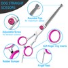 5 in 1 Premium Dog Grooming Scissors, Professional Dog Scissors