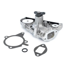 MPLUS 145-1350 Engine Water Pump Kit Replace 91-96 for Ford Escort / 90-94 for Mazda Protégé / 91-94 for Mercury Capri / 91-96 for Mercury Tracer 1.6L 1.8L L4 DOHC VIN BP 6 Z 8 B6