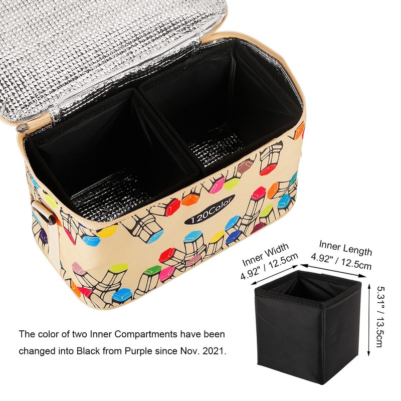 Toprema New Marker Pen Case Holder Multifunctional for 120 Markers