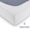Mattress Protector Quilted Standard Adrian: 90 x 190 x 40
