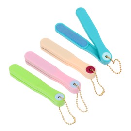 Ipetboom 4pcs Reusable Glass Nail Files Polishing Manicure Tools for Salon Home Use