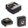 Flash Shoe Mount to 1/4" Female Thread | Light Stand Tripod Speedlite Adapter Screw Mount