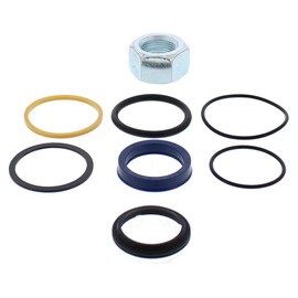 Complete Tractor 2201-0013 Hydraulic Cylinder Seal Kit Compatible with/Replacement for Bobcat S150 Skid Steer S160 Skid Steer T180 Compact Track Loader 6816535 7135557, Rod: 1 1/2", Bore: 2 1/4"