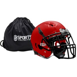 Schutt Vengeance A11 Youth Football Helmet with unattached Facemask and Sports Unlimited Helmet Bag