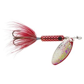 Yakima Bait Wordens 208-FRED Rooster Tail in-Line Spinner, 2 1/4", 1/8 oz