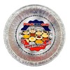 PACTOGO Disposable Aluminum 5 3/4" Meat Pot Pie Extra Deep