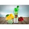 Fruit Infuser Tritan Water Bottle, Green, 28 oz