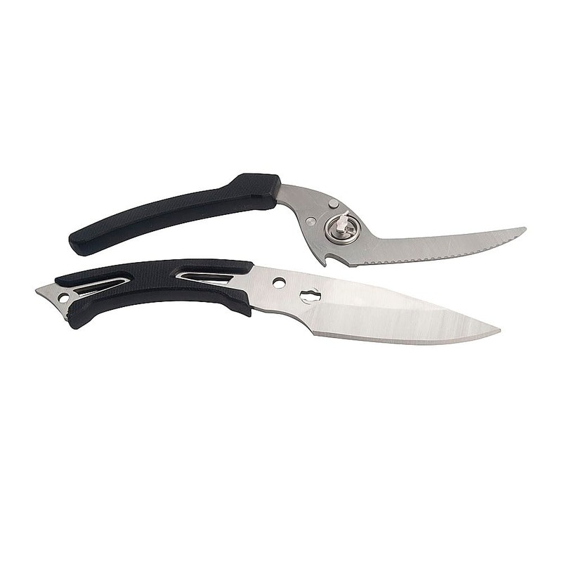 ILEAF Kitchen Poultry Shears, Anti-Slip Handle and Safety Lock, Poultry