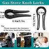 7pack Gas Stove Knob Locks Oven Lock Child Safety Stove