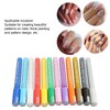 12pcs Nail Polish Pens Multiple Colors Quick Drying DIY Nail