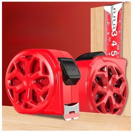 Zosyfex 2025 Auspicious Good Luck Measures, High Precision, Measuring Measuring 2.9 ft (5 m), 7.5 m/10 m | JIS Standard Error ±0.008 inches (0.2 mm) | Automatic Locking Function | High Carbon Steel