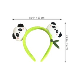 Cabilock Panda Headband, Panda Modeling Hairband, Panda Costume, Photo Booth Headband, Artificial Panda Headband, Adult Hairband, Panda Headband, Panda Headpiece, Fabric
