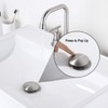 GORDEE Bathroom Sink Stopper P-Trap Complete Set Adjustable 1-1/4 Bottle